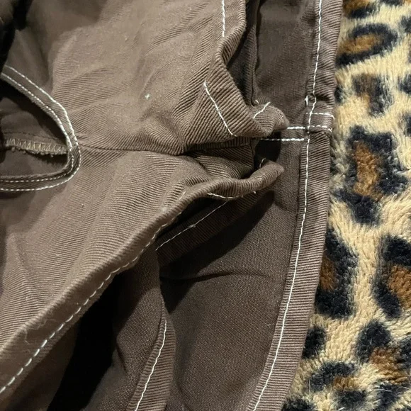 90’s Denim Brown Skirt - Picture 4 of 4